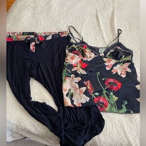 Gorgeous Ted Baker satin and jersey pyjama set!